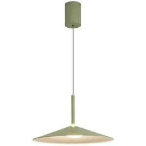 Suspension, Suspension Led Calice, Ø47 Cm Vert En Metal, Mantra pas cher