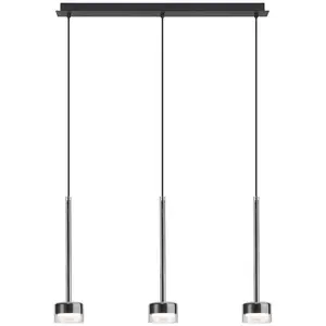 Suspension en verre transparent pas cher