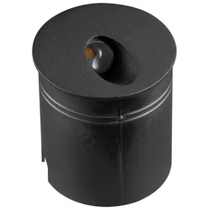 Mantra Iluminación Luminaire encastrable LED Aspen IP65, rond, noirVendu parluminaire