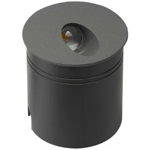 Mantra Iluminación Luminaire encastrable LED Aspen IP65, rond, gris foncéVendu parluminaire