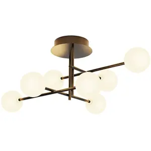 Mantra - Plafonnier design, Plafonnier cellar 7L Noir en Metal pas cher