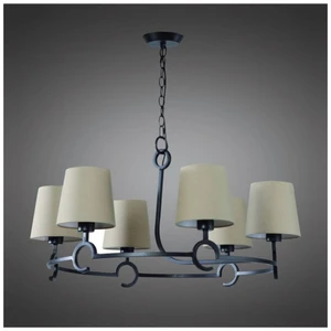 MANTRA Lustre design espagnole six lampes Argi Beige - 82 cmVendu paramazon