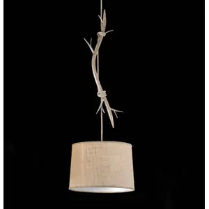 Light Gallery Mantra Iluminación Suspension Sabina abat-jour tissu, 1 lampe, 35 cm