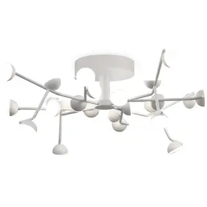 Mantra Iluminación Plafonnier LED Adn à 24 lampesVendu parluminaire