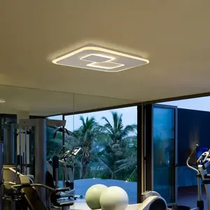 Mantra Iluminación Plafonnier LED Quad, tunable white, dimmable pas cher