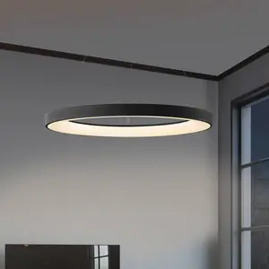 Mantra Iluminación Suspension LED Niseko II, télécommande, Ø 50 cm, no... pas cher