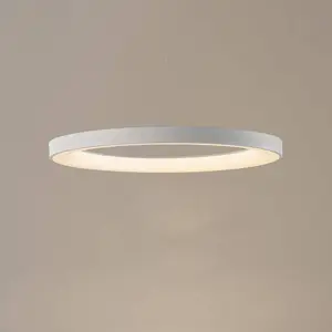 Mantra Iluminación Suspension LED Niseko II, télécommande, Ø 50 cm, bl... pas cher