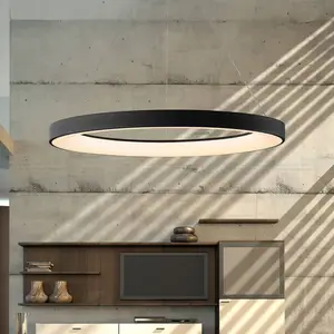 Mantra Iluminación Suspension LED Niseko II, télécommande, Ø 65 cm, no... pas cher