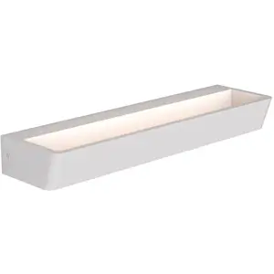 Comparateur de prix : Mantra Iluminación Applique murale LED Altea, largeur 37 cm, blanc, up...