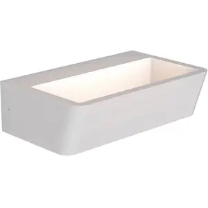 Comparateur de prix : Mantra Iluminación Applique murale LED Altea, largeur 16 cm, blanc, up...