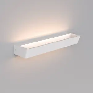 Comparateur de prix : Mantra Iluminación Applique murale LED Altea, largeur 50 cm, blanc, up...
