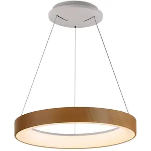 Mantra Iluminación Suspension LED Niseko II, télécommande, Ø 38cm coul... pas cher