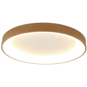 Mantra Iluminación Plafonnier LED Niseko II CCT télécommande Ø78cm cou... pas cher