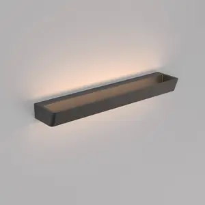 Comparateur de prix : Mantra Iluminación Applique murale LED Altea, largeur 50 cm, noir, up/...