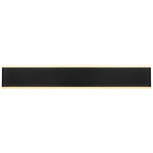 Comparateur de prix : Mantra Iluminación Applique murale LED Nelson, largeur 50,5cm, noir, C...
