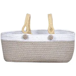 Comparateur de prix : Lorena Canals Panier de rangement Maria beige (10 x 25 x 12 cm)