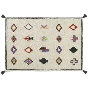 Tapis lavable en coton Morocco Lorena Canals