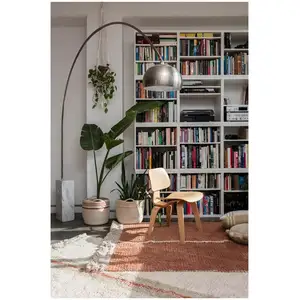 HOMEMAISON Tapis naturel réversible lavable en machine Duetto Sauge 80x230 pas cher