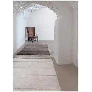 Lorena Canals Tapis en laine blanc lavable 170x240