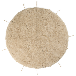 Lorena Canals Tapis lavable lune multiforme pas cher