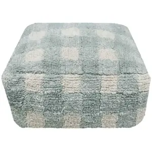 Lorena Canals Pouf Vichy bleu-vertVendu paramazon