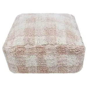 Lorena Canals Pouf Vichy roseVendu parberceau-magique