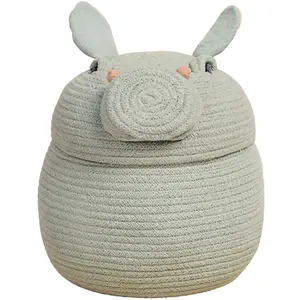Lorena Canals Panier de rangement Henry l'hippopotame pas cher