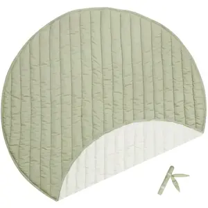 Lorena Canals Tapis de jeu bamboo feuille sensorielle (100 cm) pas cher
