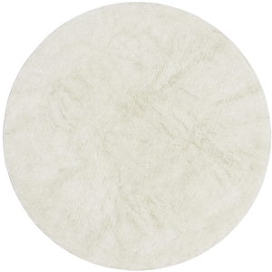 Lorena Canals Tapis lavable en laine natural Ø 180 pas cher