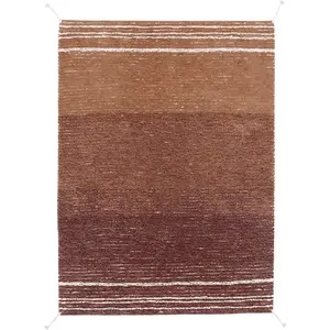 Comparateur de prix : Lorena Canals Tapis à franges réversible lavable en machine Twin Caramel 120x160