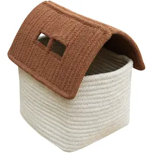 Comparateur de prix : Lorena Canals Panier de rangement maison toffee (22 x 22 x 34 cm)