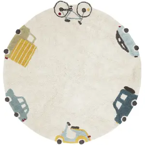 Comparateur de prix : Lorena Canals Tapis lavable Wheels (140 cm)