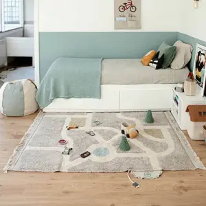 Comparateur de prix : Lorena Canals Tapis lavable circuit Eco-City (120 x 170 cm)