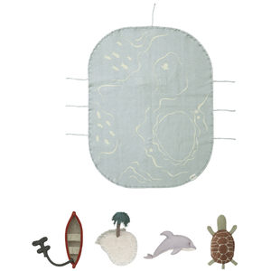 Lorena Canals Mallette textile Green Toy The IslandVendu parberceau-magique