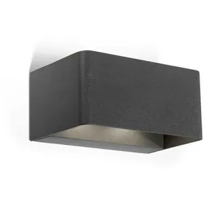 LEDS-C4 Applique 18W Wilson, aluminium et verre, gris urbainVendu parkaufland