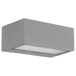 Comparateur de prix : LEDS·C4 LedsC4 Applique Ip66 Nemesis Aluminium 90 * 220Mm E27 15W Gris