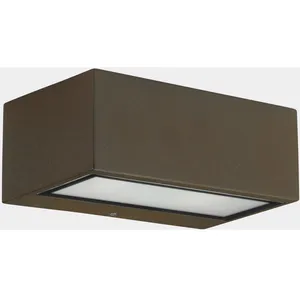 Comparateur de prix : Applique LEDS-C4 Nemesis en aluminium et verre marron - 60W - Electrique