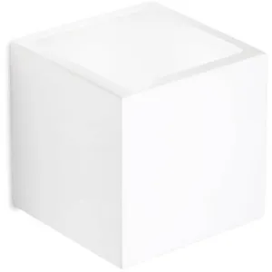 Leds C4 - Applique murale carrée Ges - Blanc pas cher