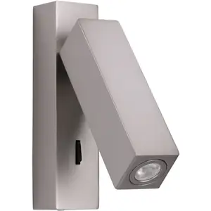 LEDS-C4 Applique Hall, zamak, nickel pas cher