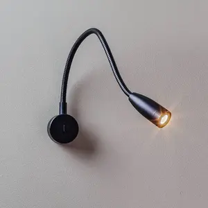 Comparateur de prix : LEDS-C4 Bed applique LED ronde, noire