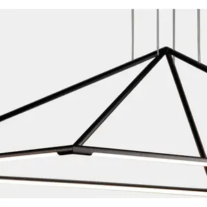 Comparateur de prix : Leds-c4 - Grok Tubs - Plafonnier Décoratif led Noir Mat 90cm 3900lm 3000K