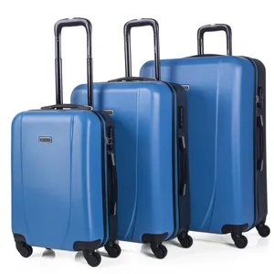 Comparateur de prix : Itaca Tiber Abs Ensembles de valises rigides, bleu/anthracite