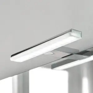 Ebir Applique pour miroir LED Pandora, chrome, largeur 30,8 cm pas cher