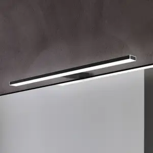 Ebir Applique pour miroir LED Pandora, noir mat, 45,8 cmVendu parluminaire