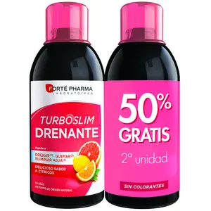 Forté Pharma Pack Turboslim drainant aux agrumes 2 unités de 500ml