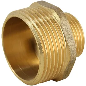 OEM Raccord laiton - Mamelon réduit laiton à visser 1''-3/4'' pas cher