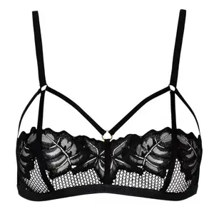 Bracli Soutien-Gorge Dentelle Sexy London Noir pas cher