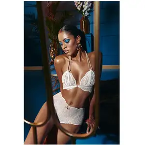 Bracli Soutien-Gorge à Perles Sydney Ivoire pas cher