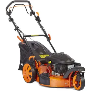 ANOVA Tondeuse À Gazon Thermique - Largeur De Coupe 51 Cm - 3,6 Kw / 173cc -... pas cher