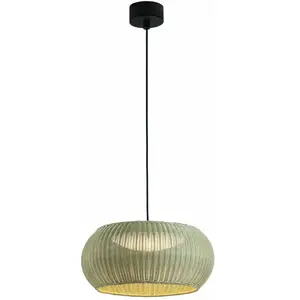 Comparateur de prix : Bover PERRIS-Suspension d'extérieur LED Métal/Rotin dimmable Ø47cm